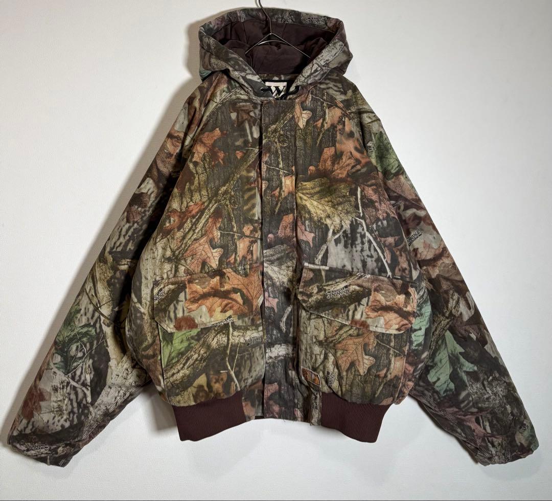 Walls ウォールズ　リアルツリーカモ　バック刺繍ロゴ　アクティブジャケット Walls ウォールズ リアルツリーカモ バック刺繍ロゴ アクティブ