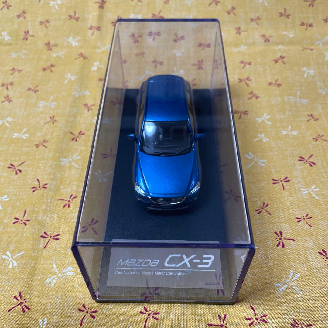 MAZDA モデルカー cx−3 ダイナミックブルーマイカ