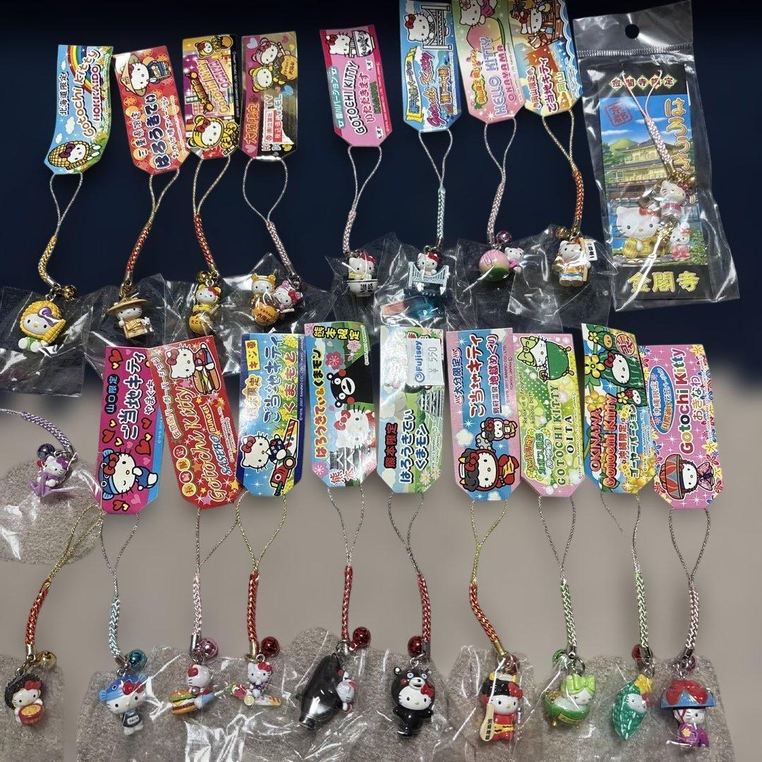ハローキティ ご当地ハローキティ ストラップ 未開封20個まとめ売り