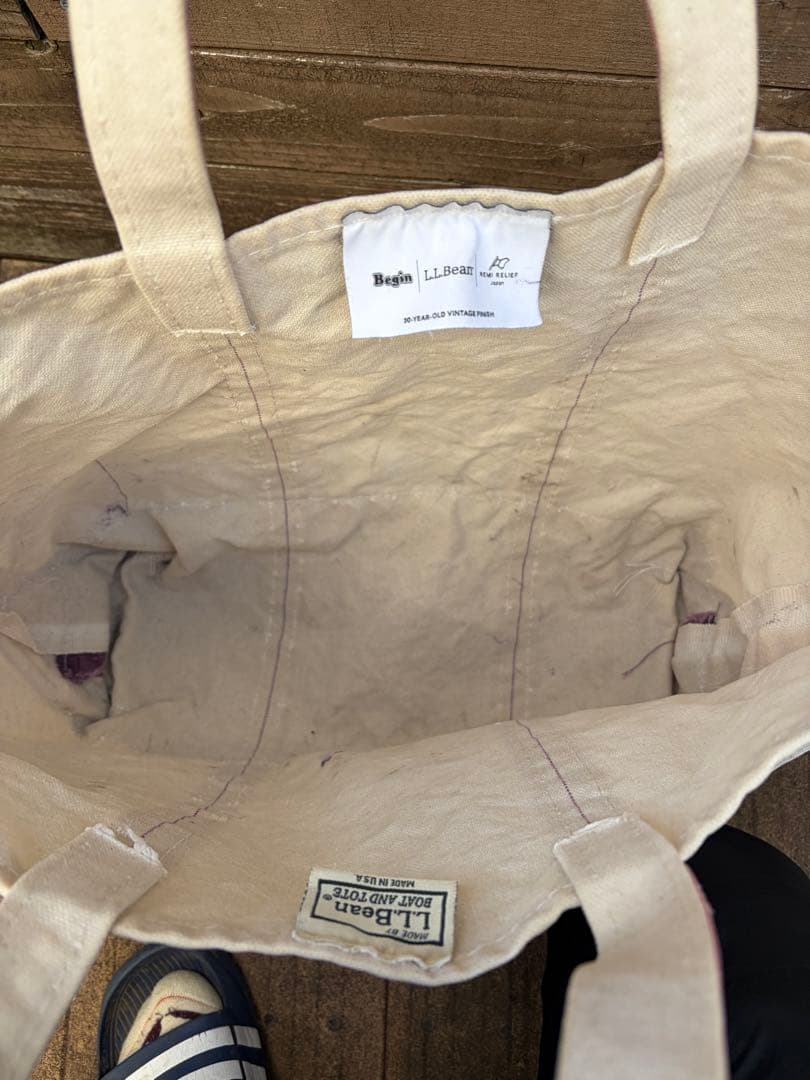 L.L.Bean ボート・アンド・トート　ラージサイズ