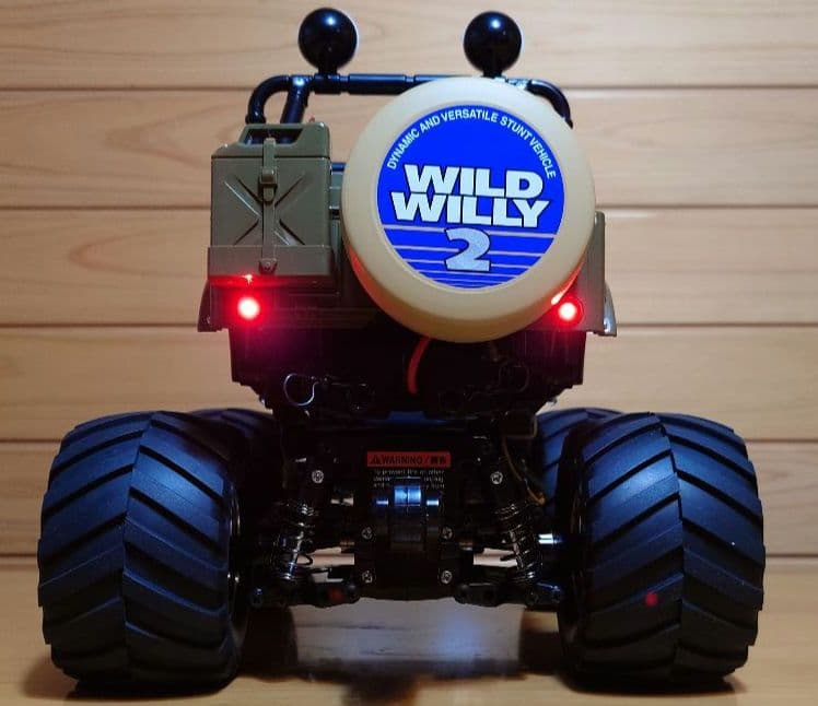 田宮タミヤXBフルセットワイルドウイリーバッファロー号仕様LEDライト