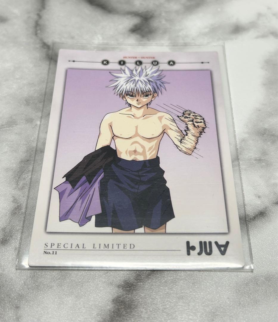 HUNTER×HUNTER カードダスマスターズ　キルア　11 初版 HUNTER×HUNTER カードダスマスターズ キルア 17 初版 - メルカリ