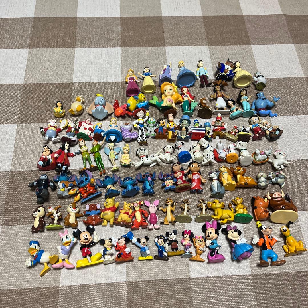 期間限定セール】ディズニーフィギュアセット 98体 - メルカリ