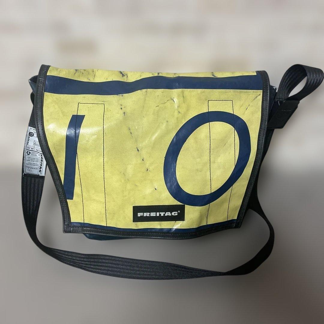 FREITAG F14 DEXTER メッセンジャーバッグ イエロー ブルー