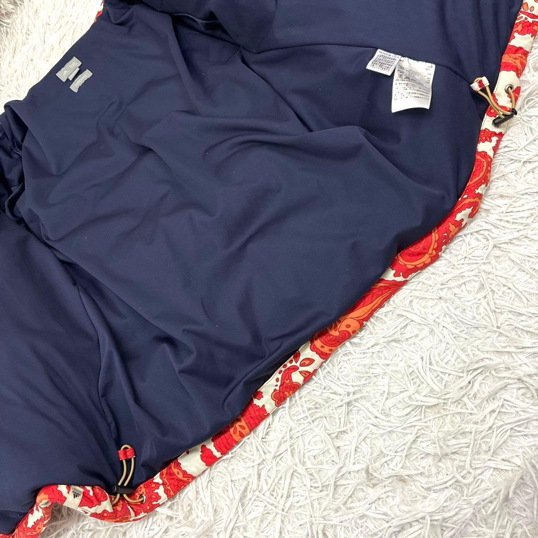 アディダス adiqure ゴルフ ペイズリー ダウンジャケット