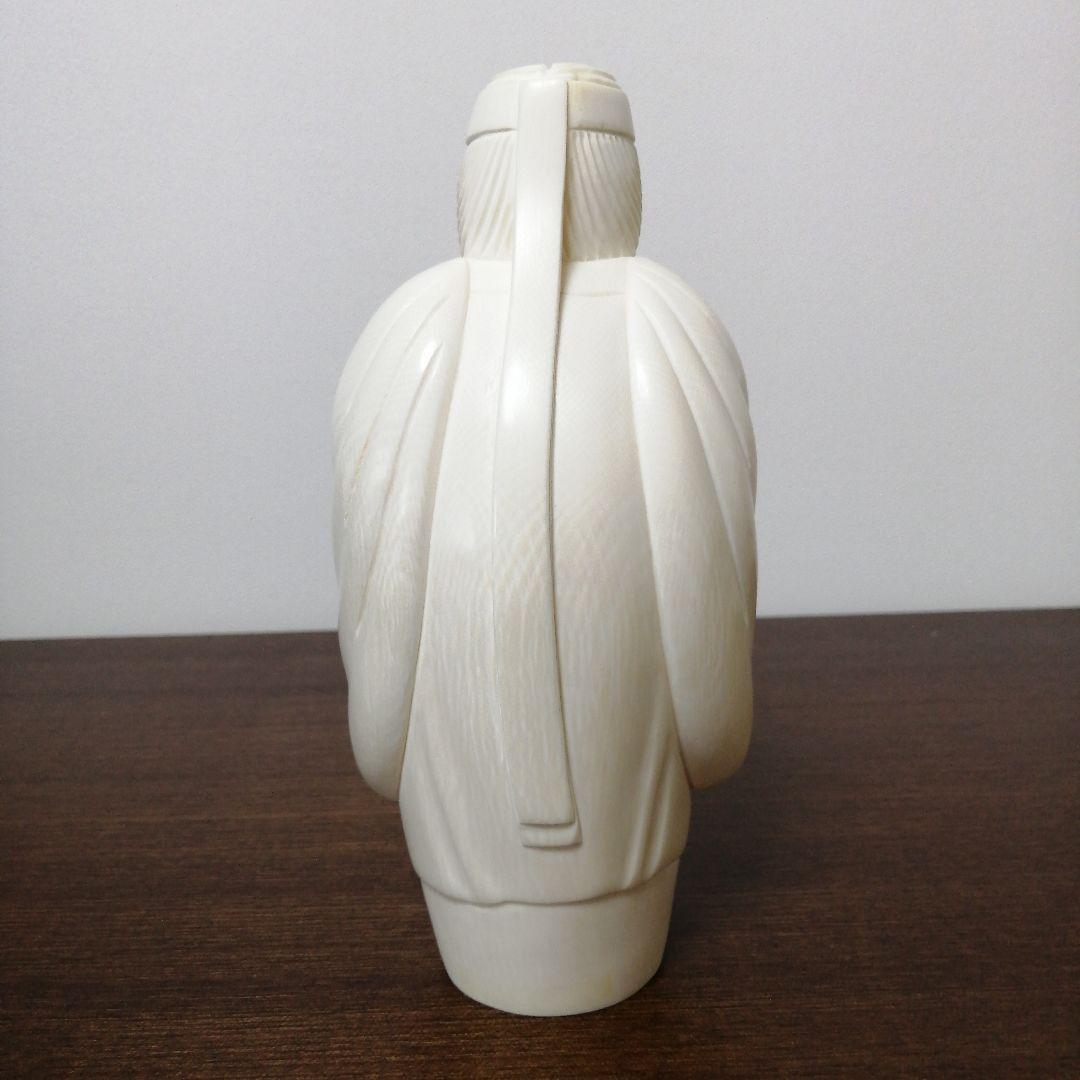 マンモス牙彫り 2097g 高砂置物 芳山作 芯彫り 最高級品 - メルカリ