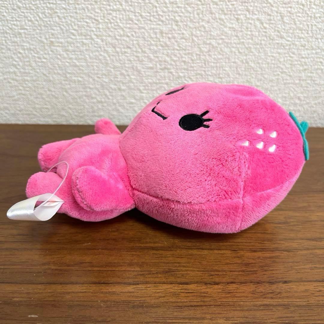 サンエックス みかんぼうやのお友達の、いちごちゃんのぬいぐるみ