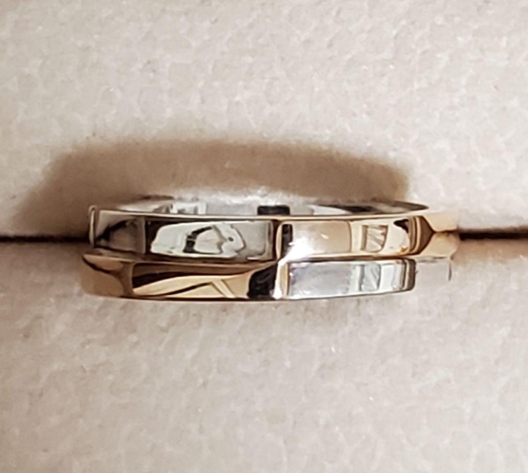 プロフ必読☆汚れと光は違います。様 4°C k10+Silverリング 8号