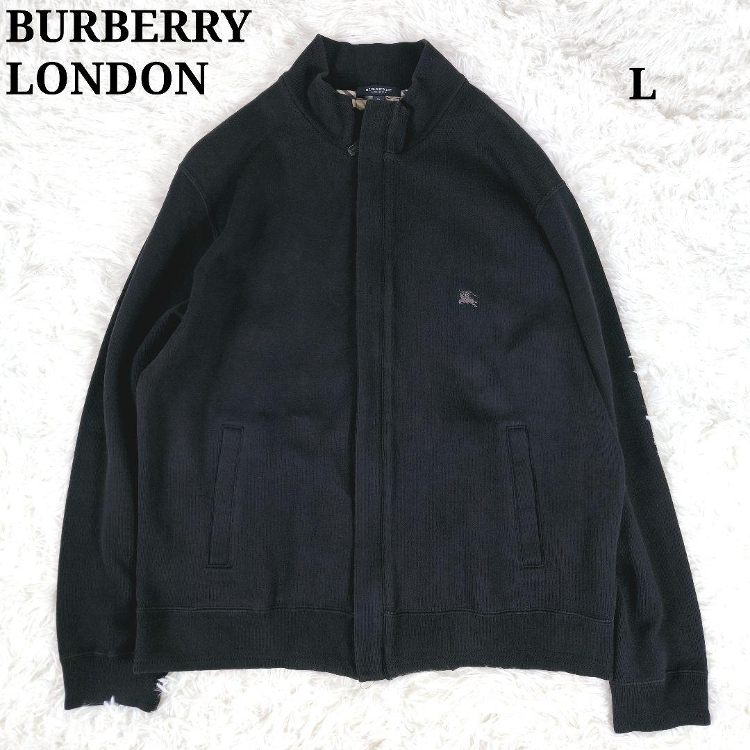 バーバリー ロンドン ジップアップ ブルゾン ホースロゴ刺繍 ノバ