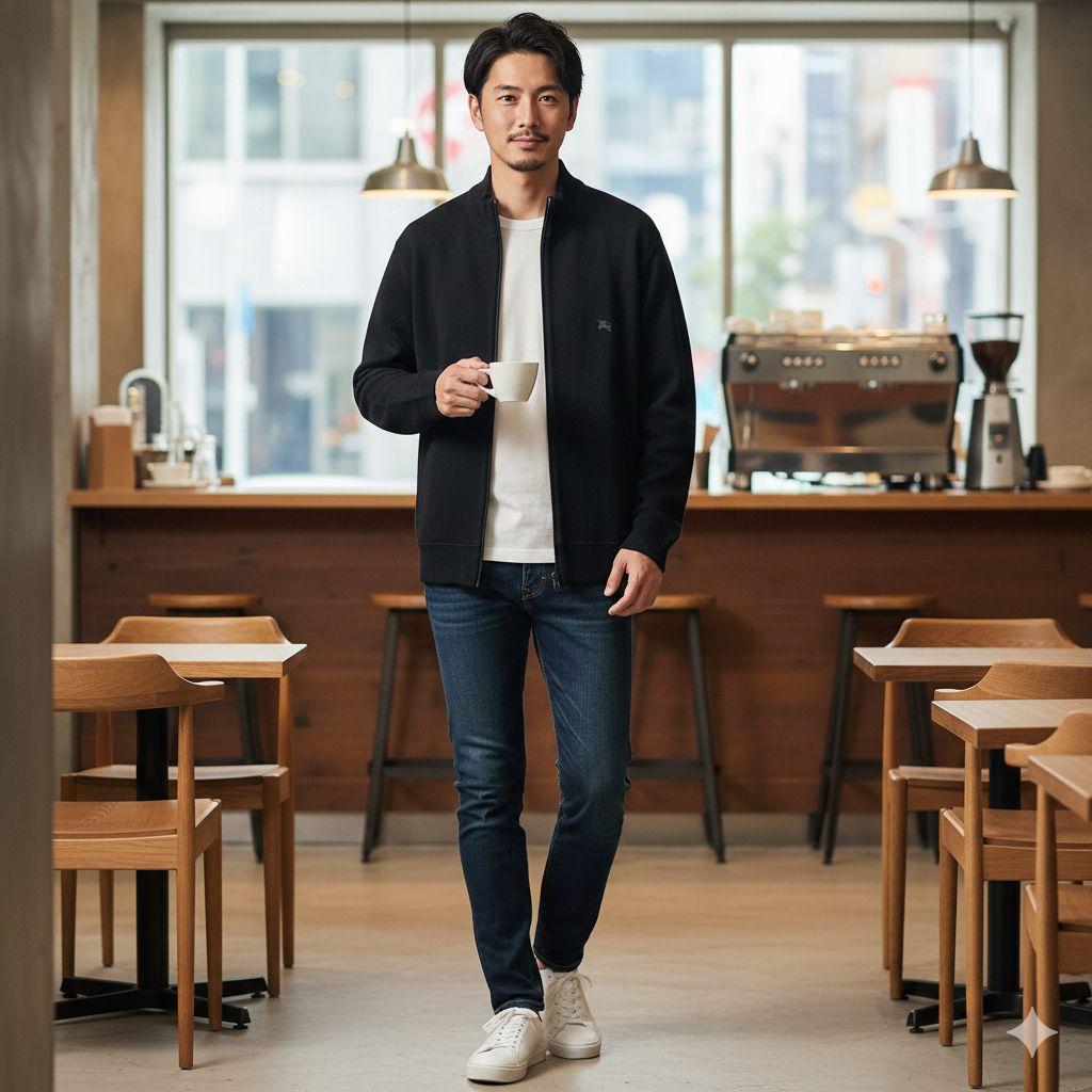 バーバリー ロンドン ジップアップ ブルゾン ホースロゴ刺繍 ノバ