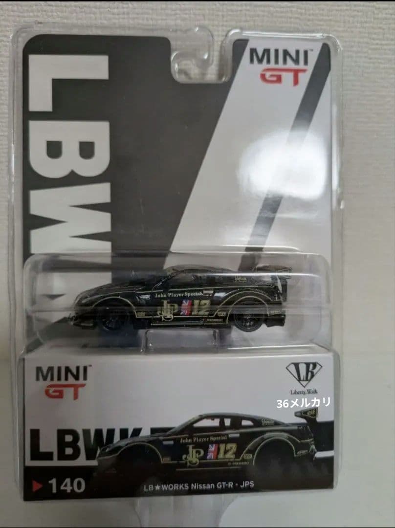 ミニカー MINI GT LB WORKS Nissan GT-R JPS