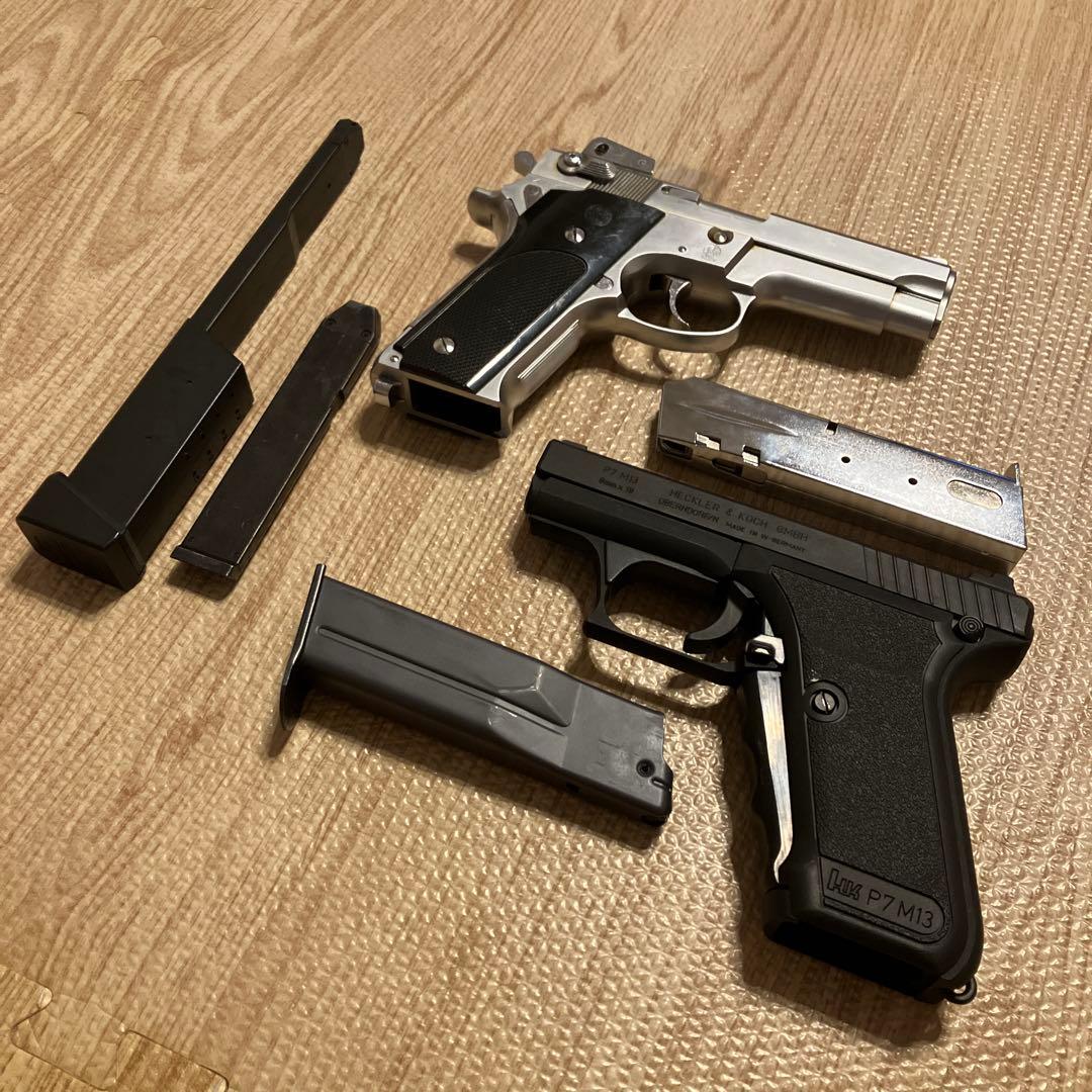 P226 シルバー/ブラック & P7 M13 ブラック