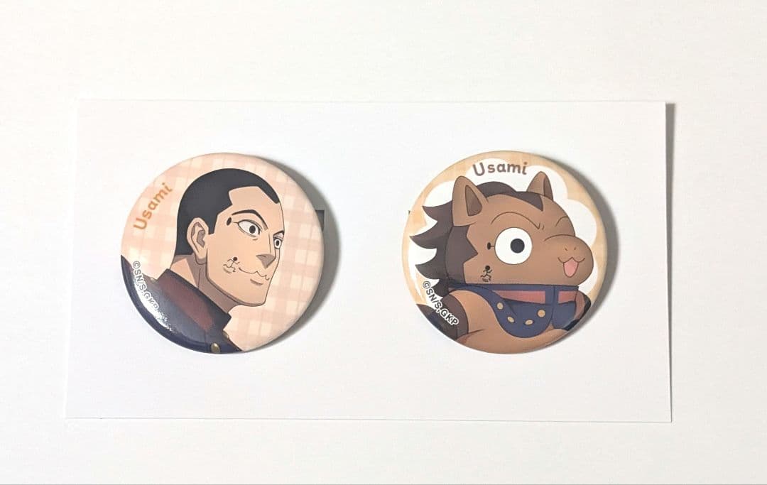 ゴールデンカムイ カンバッジセットコレクション 宇佐美時重 - メルカリ