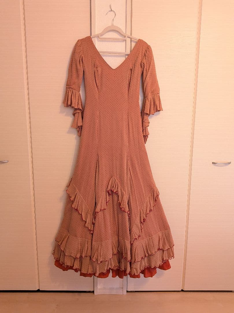 美品canela pura フラメンコドレス ペチ付き