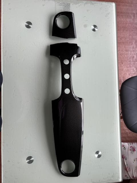 【ピロリン】アバルト 本物カーボンインパネ