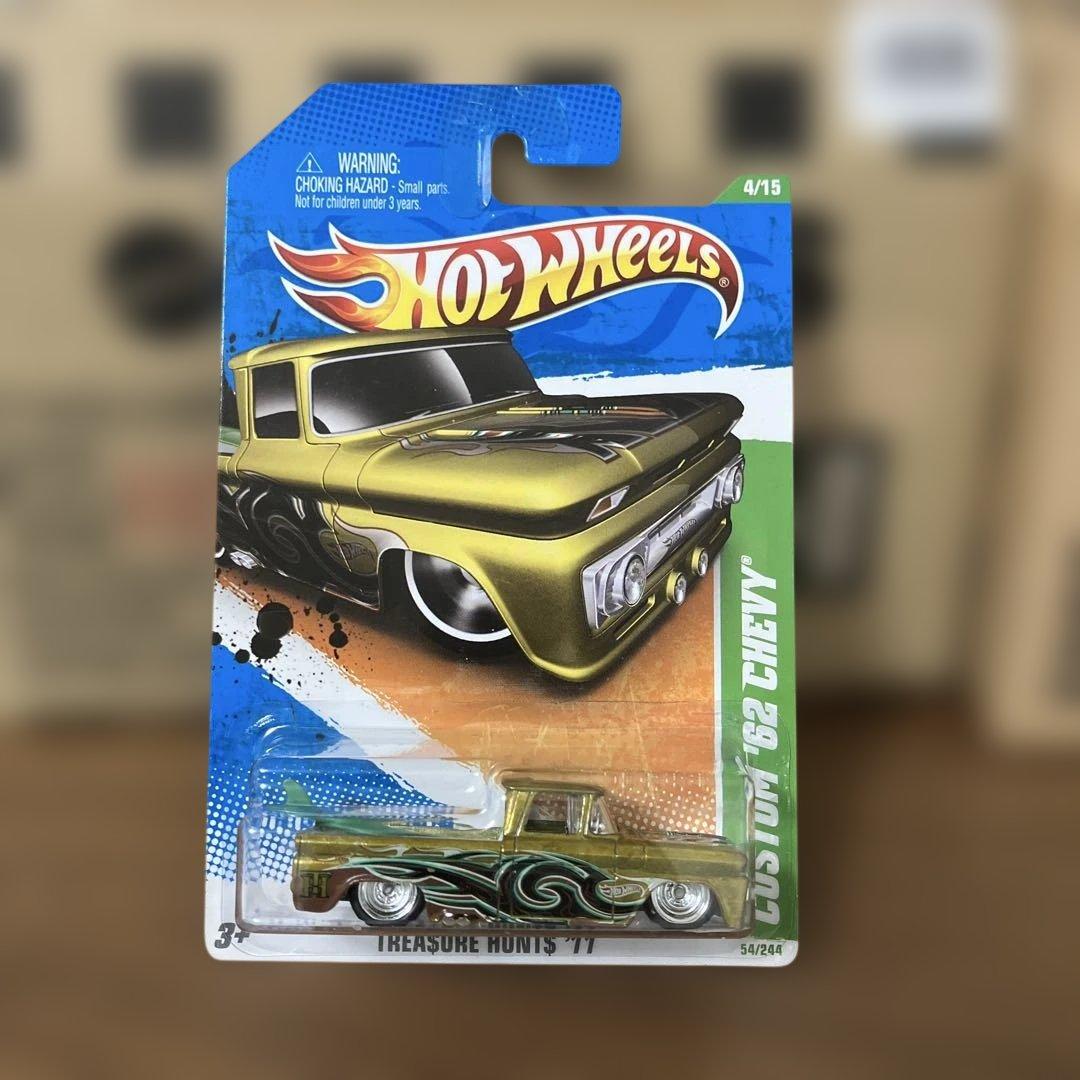 ホットウィール　CUSTOM 62 CHEVY PICKUP STH スートレ