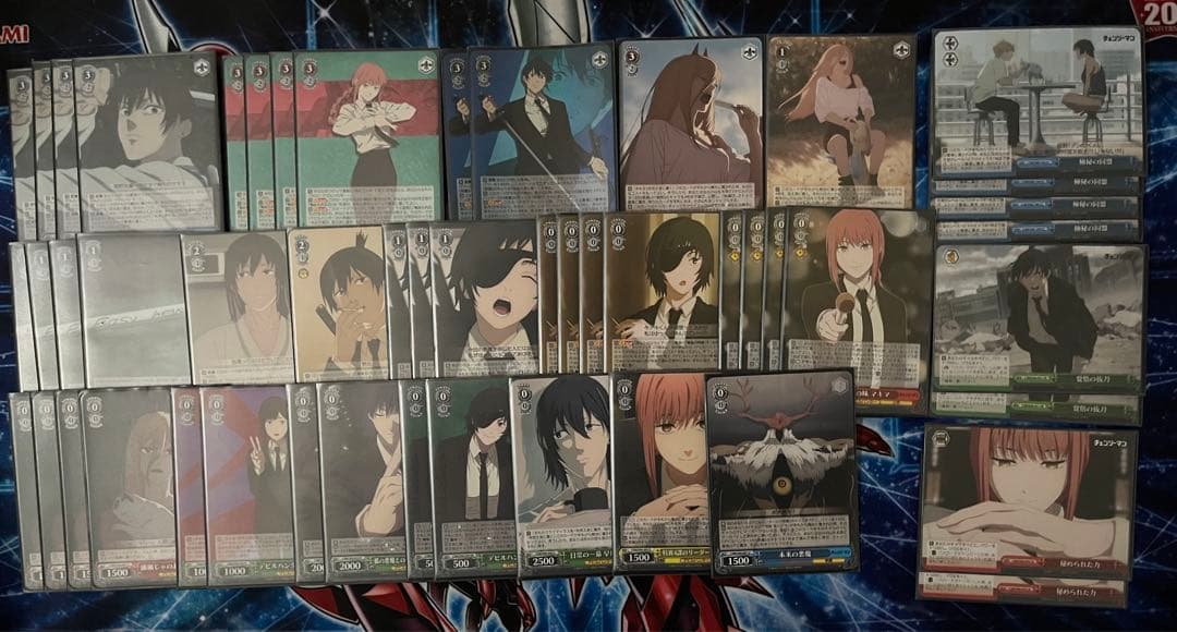 ヴァイスシュヴァルツ　チェンソーマンデッキ+パーツ