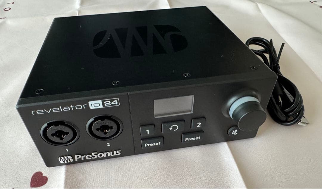 PreSonus Revelator io 24 オーディオインターフェイス