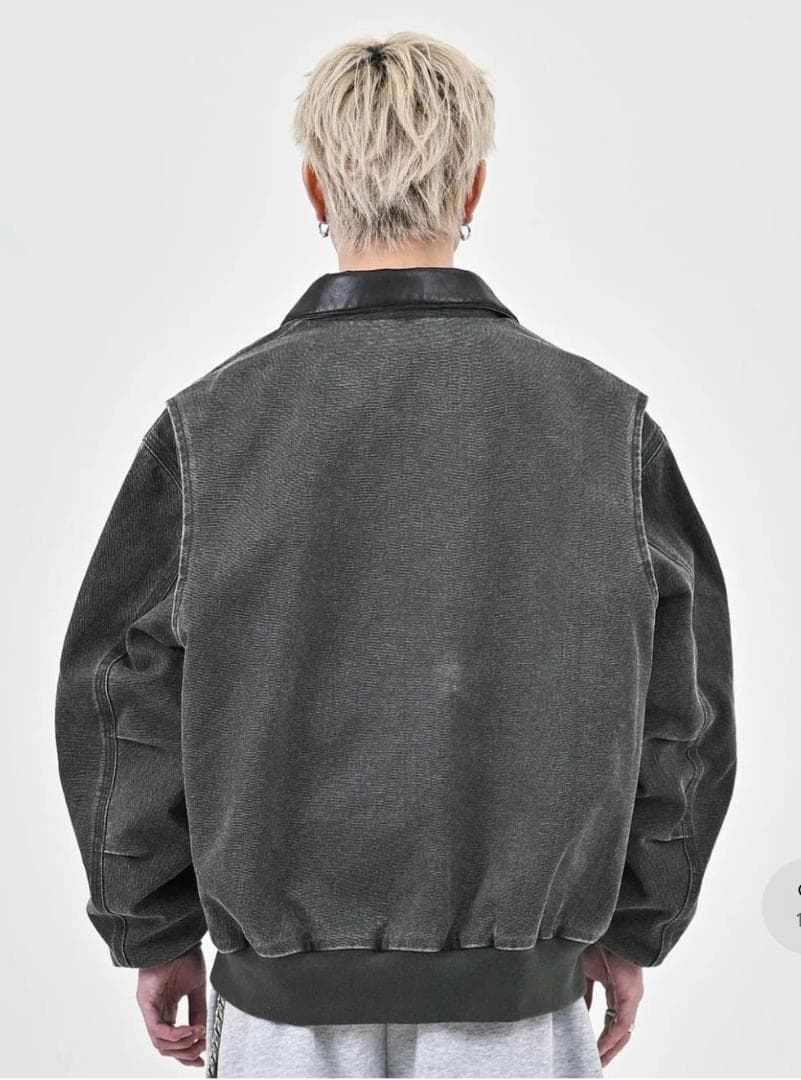 SALE】L2139レザーカラーデトロイトジャケットL（green）地底人 - メルカリ