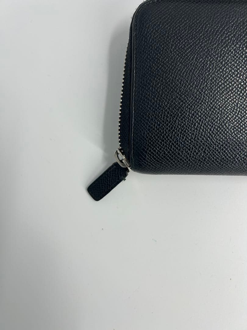 ブルガリ ラウンドジップ ビーゼロワンレザー ブラック 長財布 メンズ