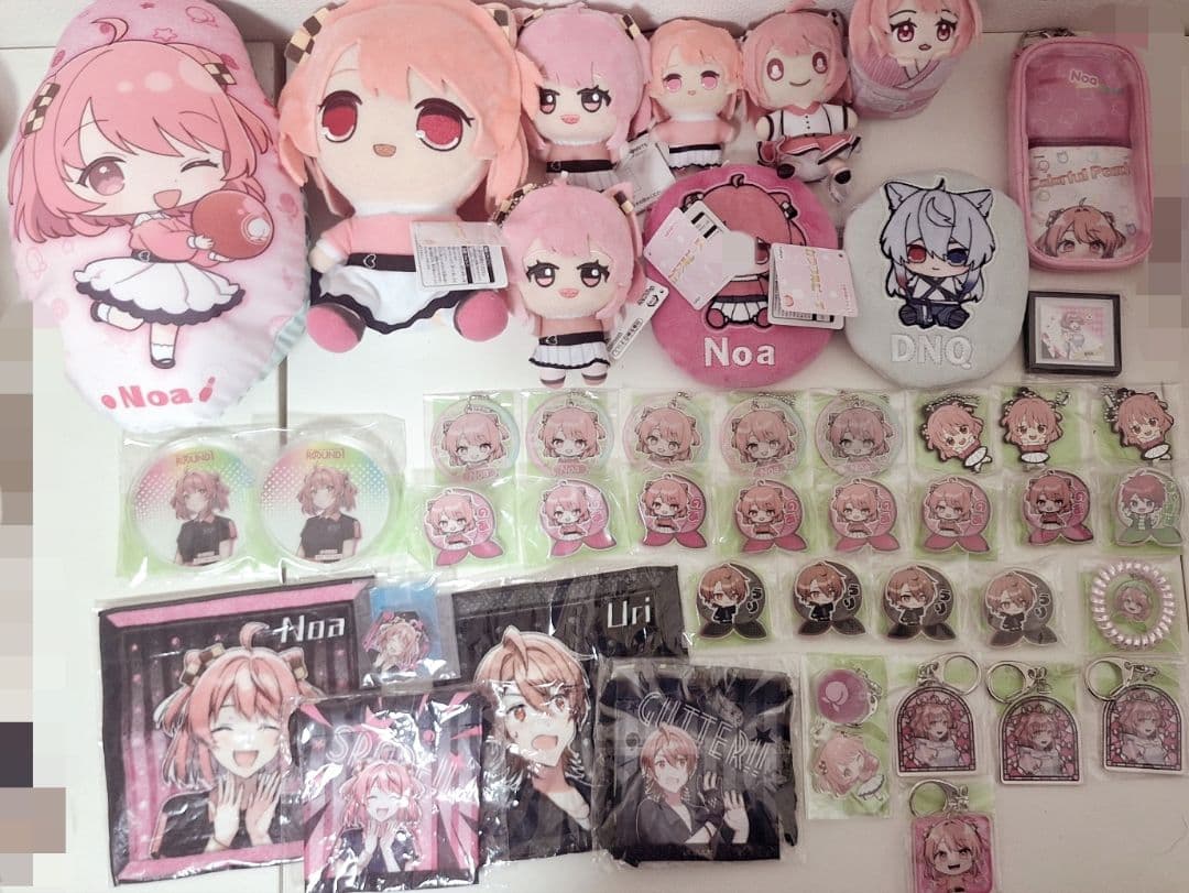 カラフルピーチ　からぴち　のあ　うり　どぬく　もちころりん　ぬいぐるみ　ぬい