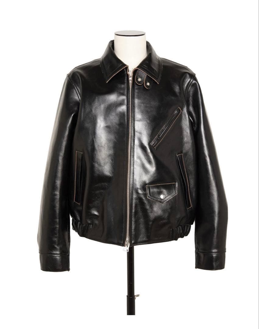 ジャケット・アウター sacai 25ss leather jacket sacai（サカイ） 25SS LEATHER JACKET マルチポケット ジップアップ