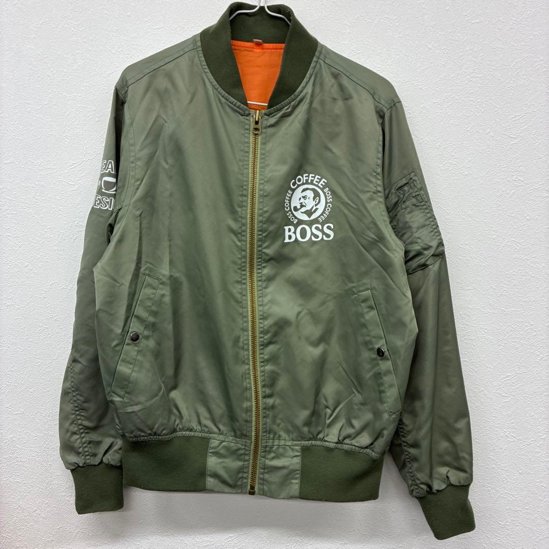 BOSS オリーブ色 ジャケット　FREE ◇45 NEW PAD ジャケット オリーブストレータ ｜アパレル,ジャージ