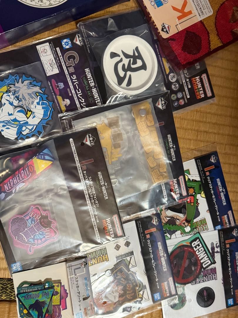 ハンターハンター 一番くじ 大皿 ゴン フィギュア コースター