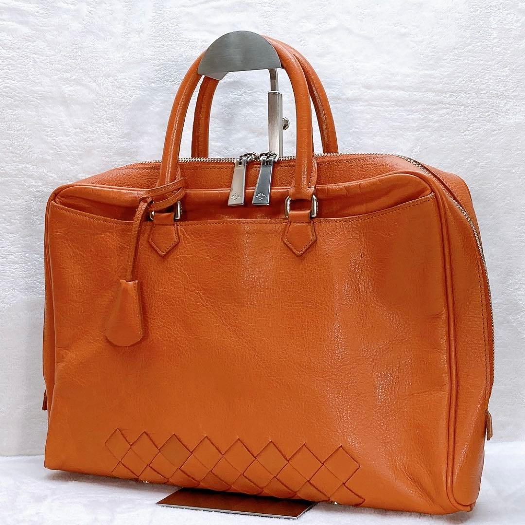 ✨美品✨アニアリ ブリーフケース ハンドバッグ ビジネス 編み込み レザー 金具 楽天市場】【最大56倍 3/5限定】 ノベルティ付 【正規取扱店