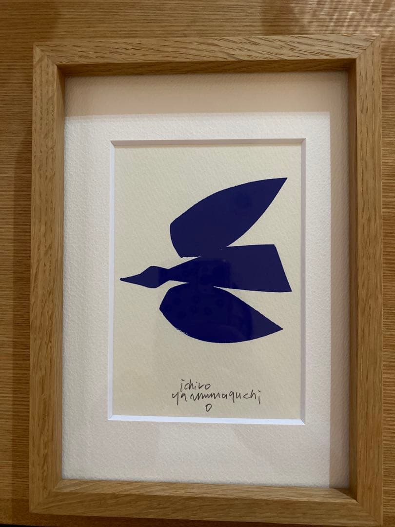 山口一郎　「Blue bird」ポストカードサイズ