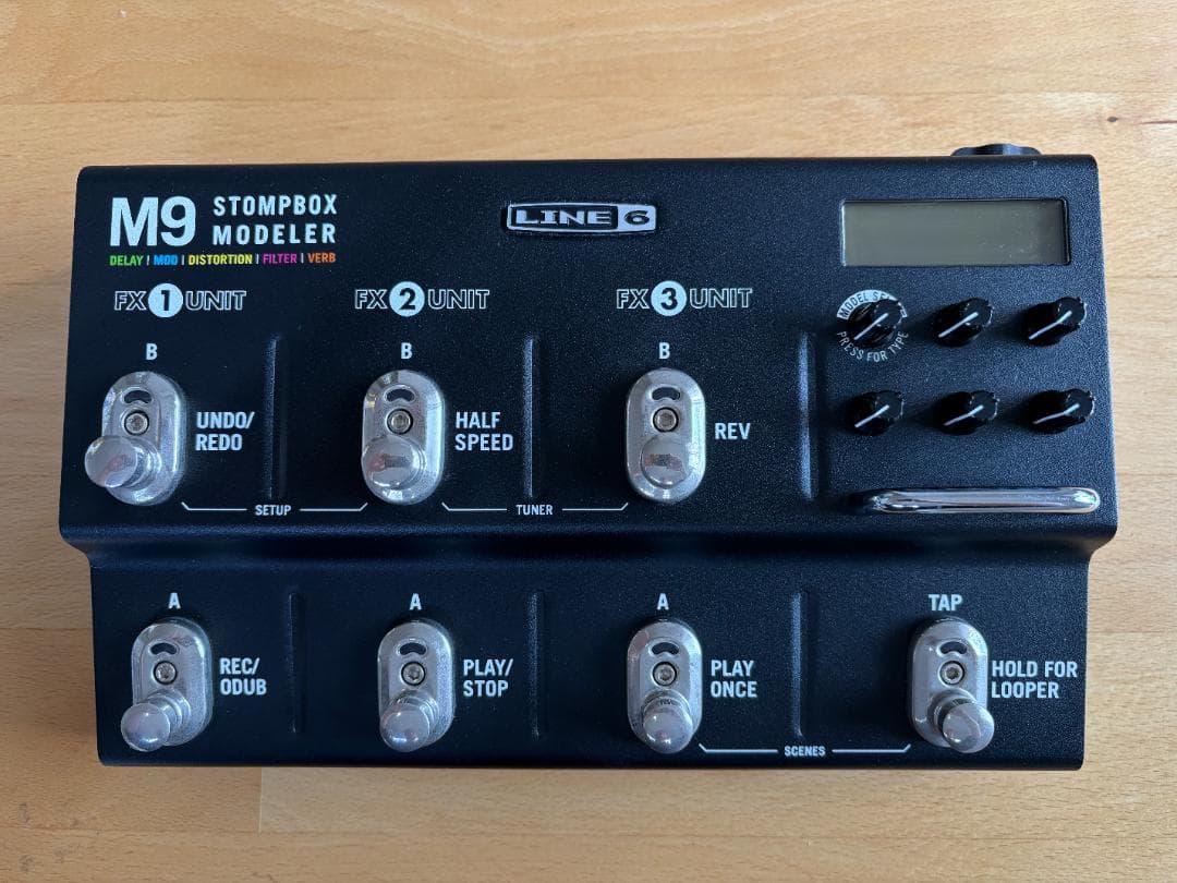 ギター LINE6 M9 Stompbox Modeler Amazon.com: Line 6 M9 Stompbox Modeler Guitar Multi Effects Pedal