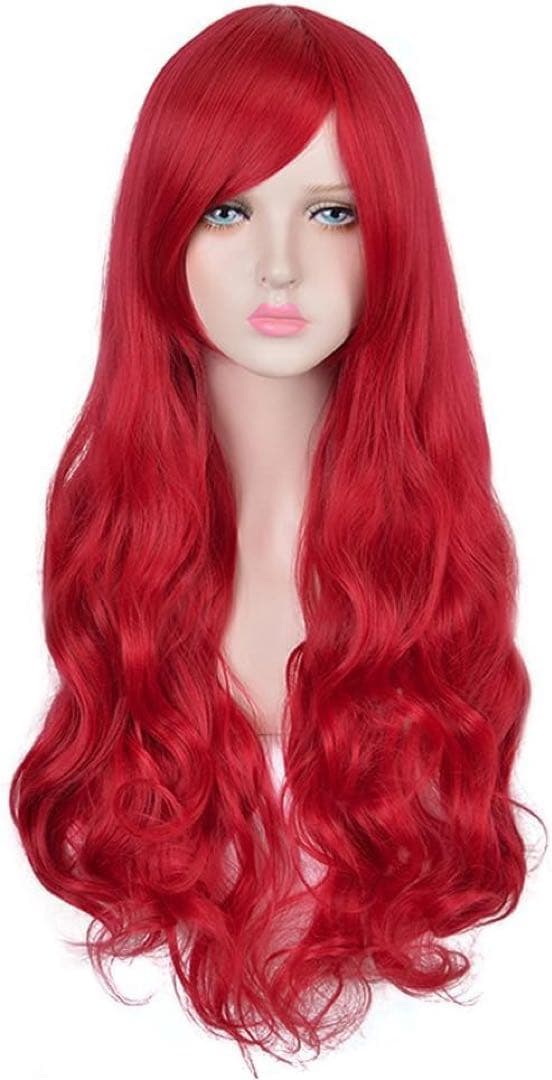 C-0235 リトルマーメイド アリエル 人魚姫 ウィッグ 赤髪 - メルカリ