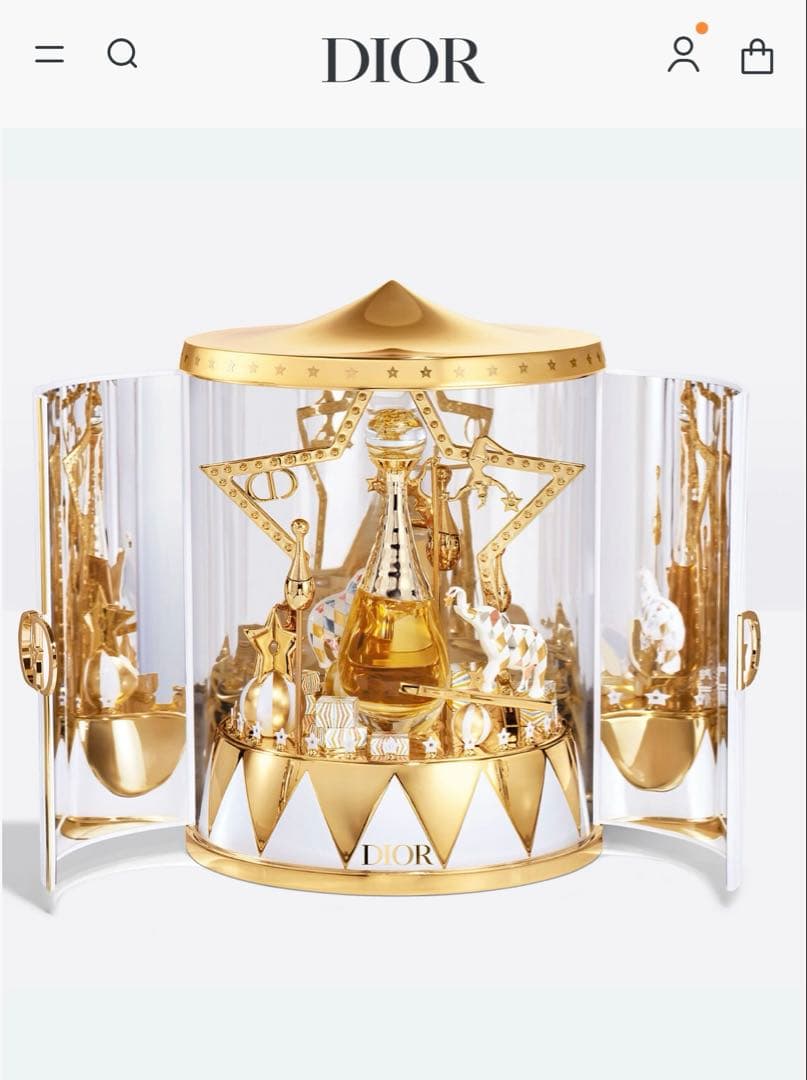 ディオール ジャドール　ミュージックボックス Dior