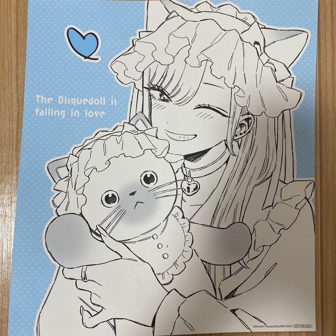 その着せ替え人形は恋をする 着せ恋展 来場者特典 色紙 ブルーキティ