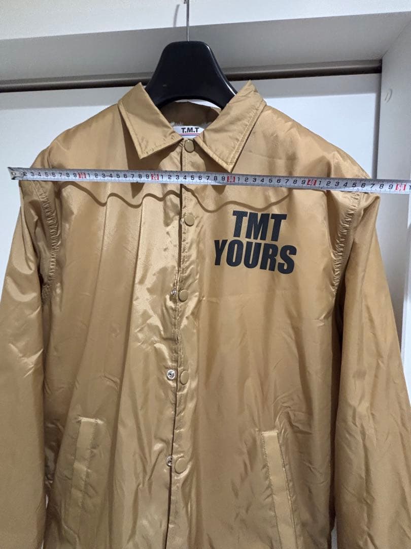 美品】T.M.T ベージュ コーチジャケット BIG 3(Lサイズ) - メルカリ