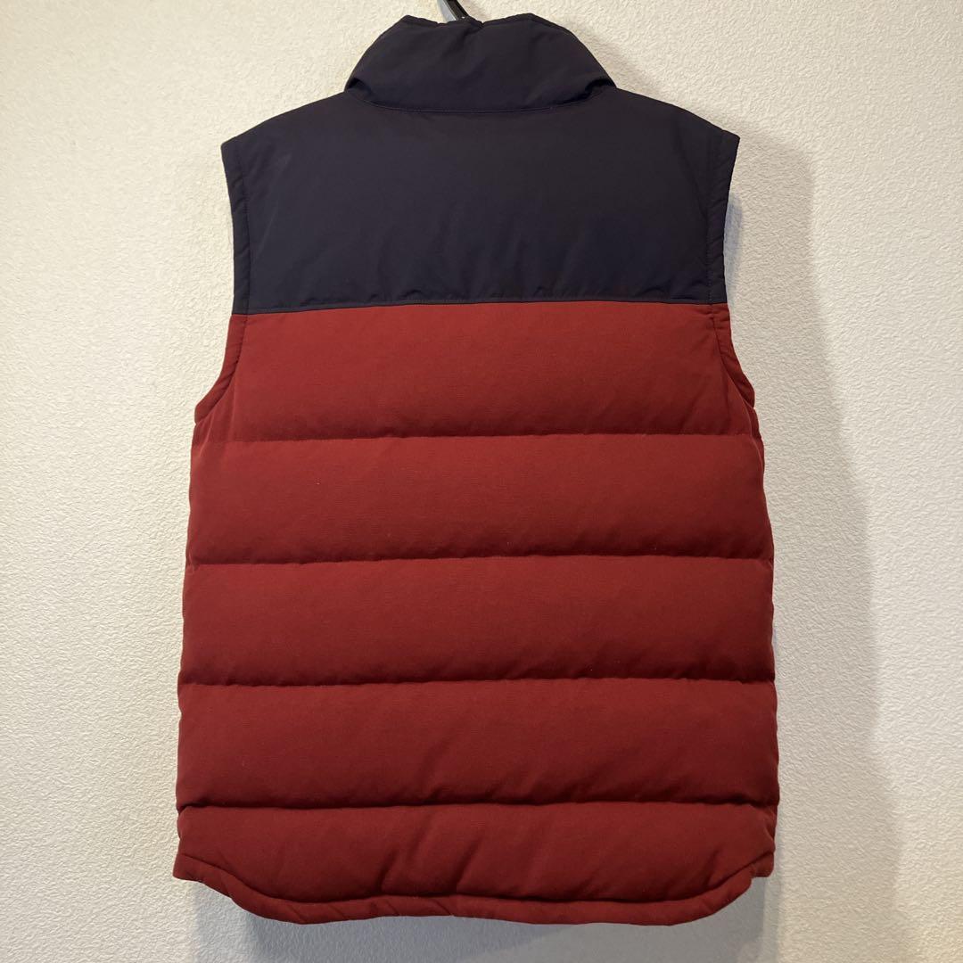 パタゴニア Patagonia ダウンベスト メンズXS レッド×ネイビー - メルカリ