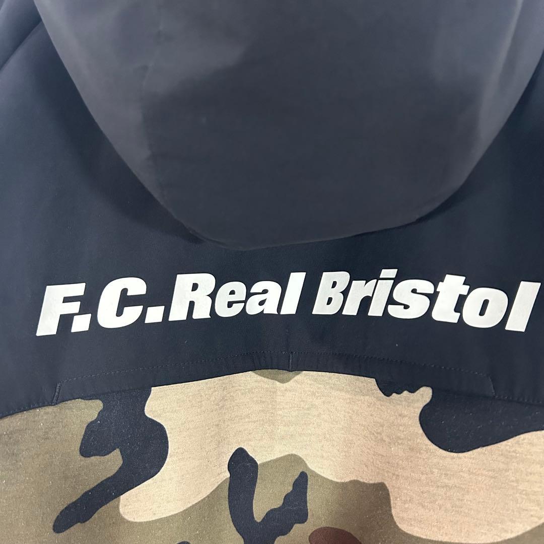F.C.R.B. エフシーレアルブリストル カモフラ切替 フーデッド