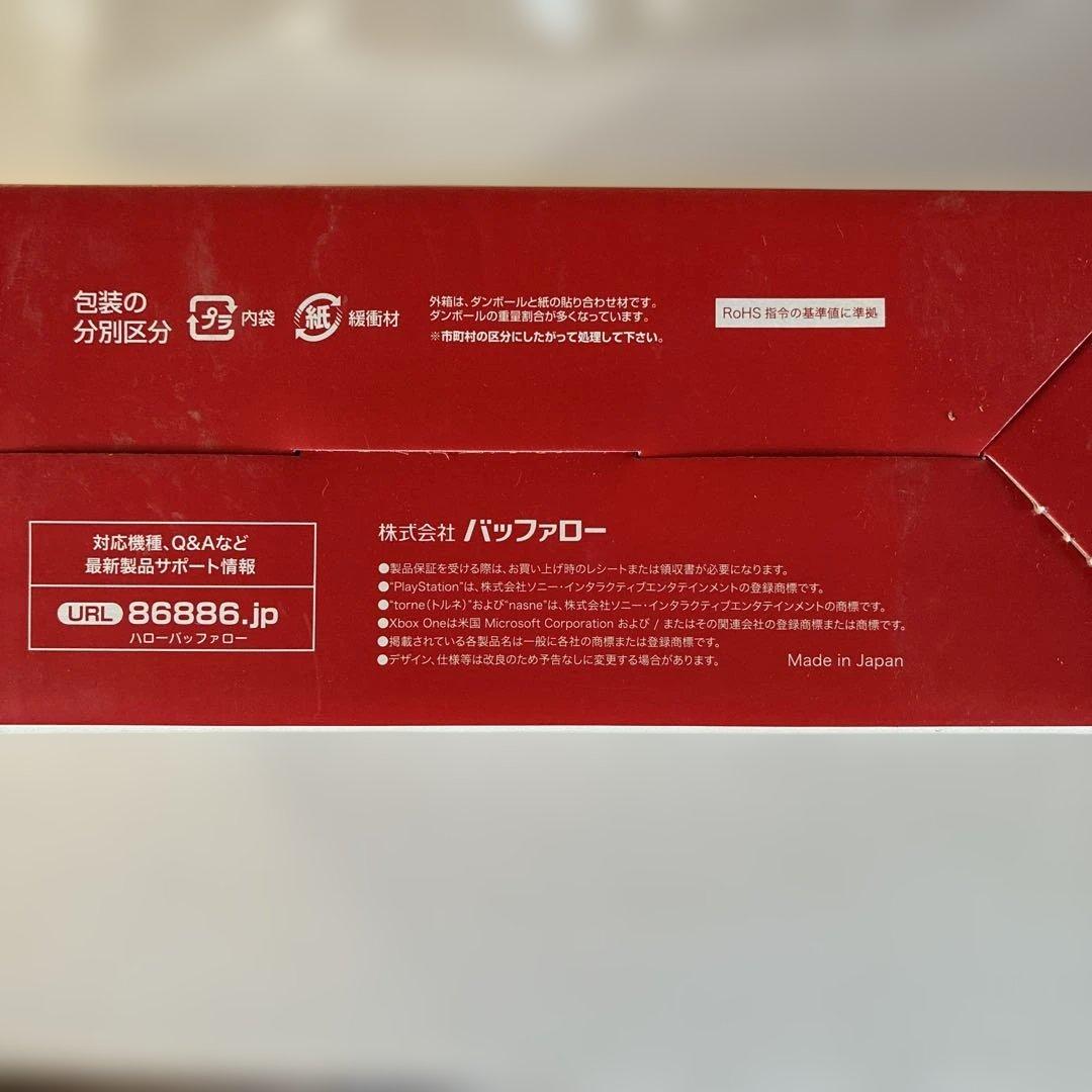 2.0TB BUFFALO HD-LDS2.0U3-BA 外付けHDD