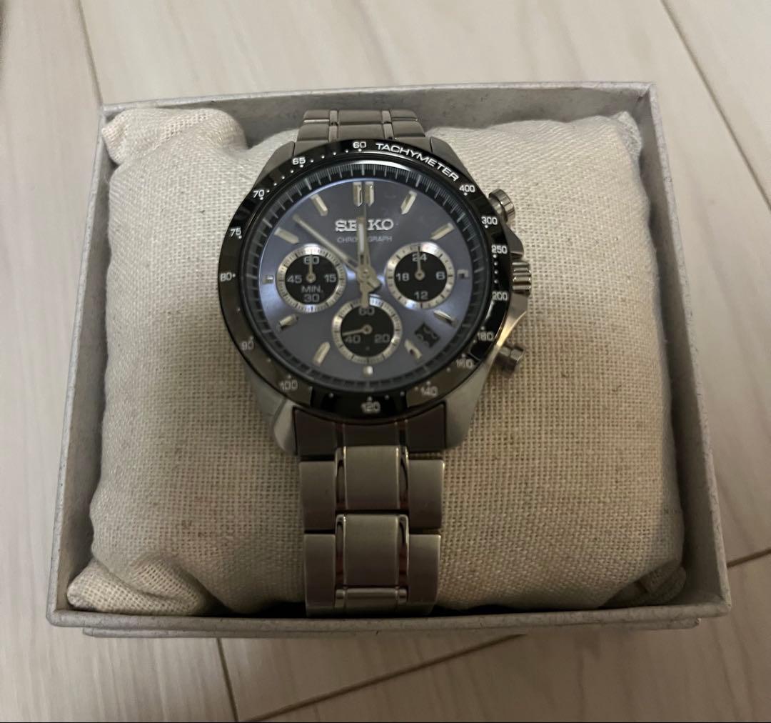 腕時計 セイコー セレクション クオーツクロノグラフ