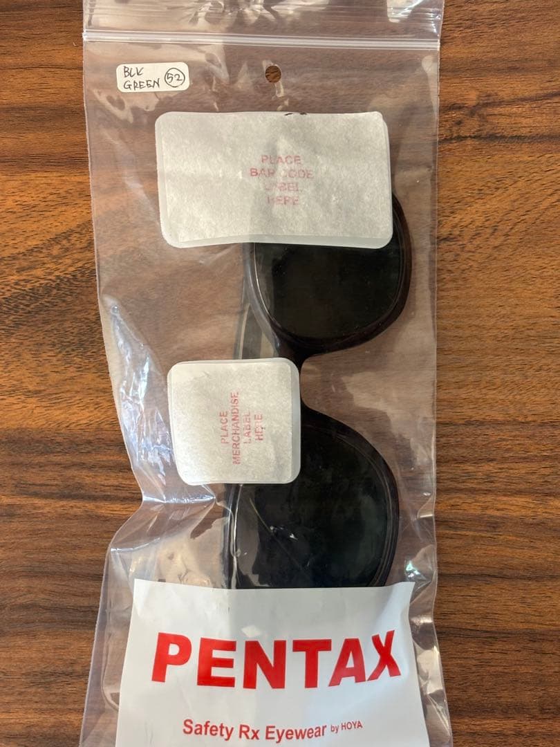希少サイズ/PENTAX/サングラス/セーフティーグラス/52/F9900