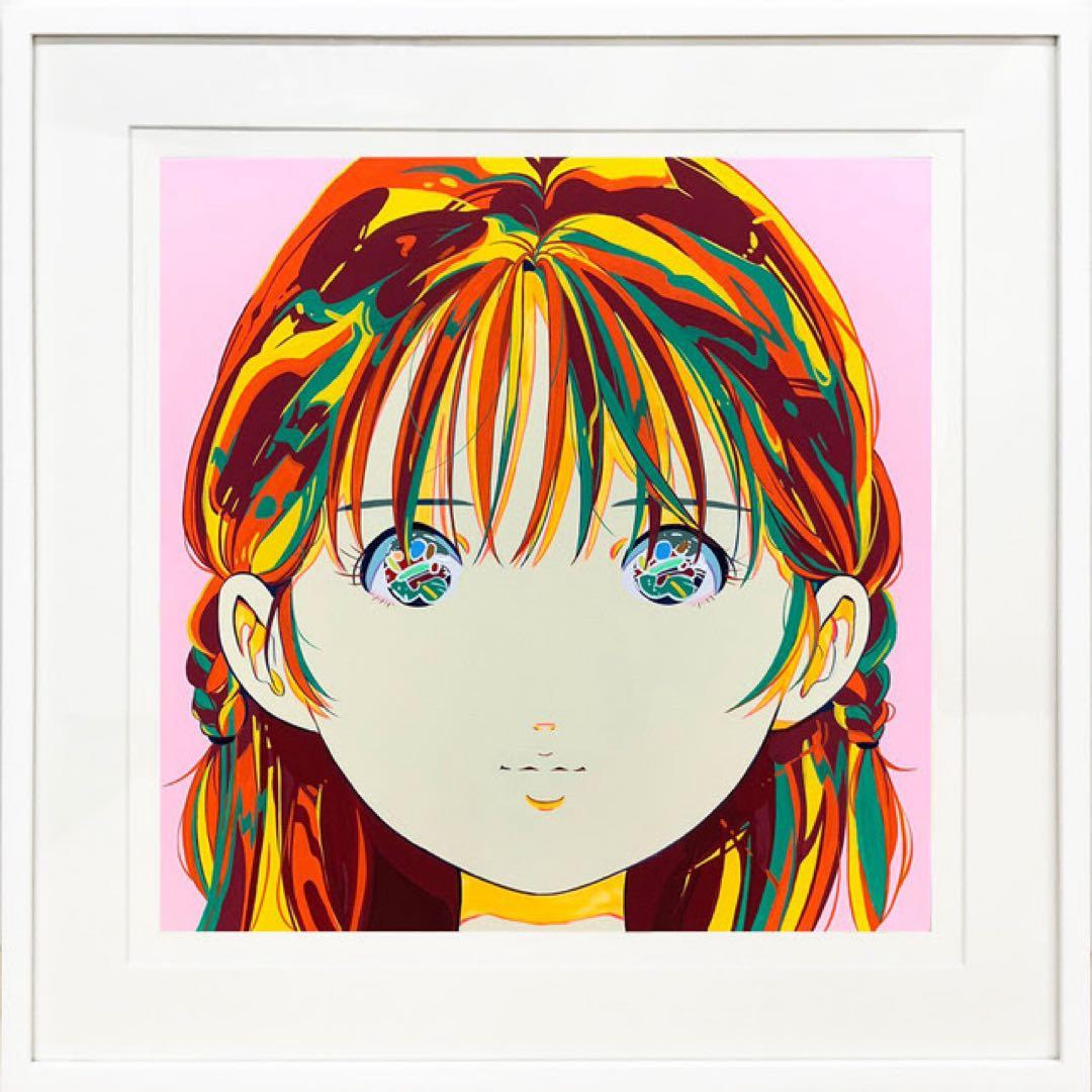 愛☆まどんな　シルクスクリーン ≪彼女の顔が思い出せない - 細切じゅん -≫