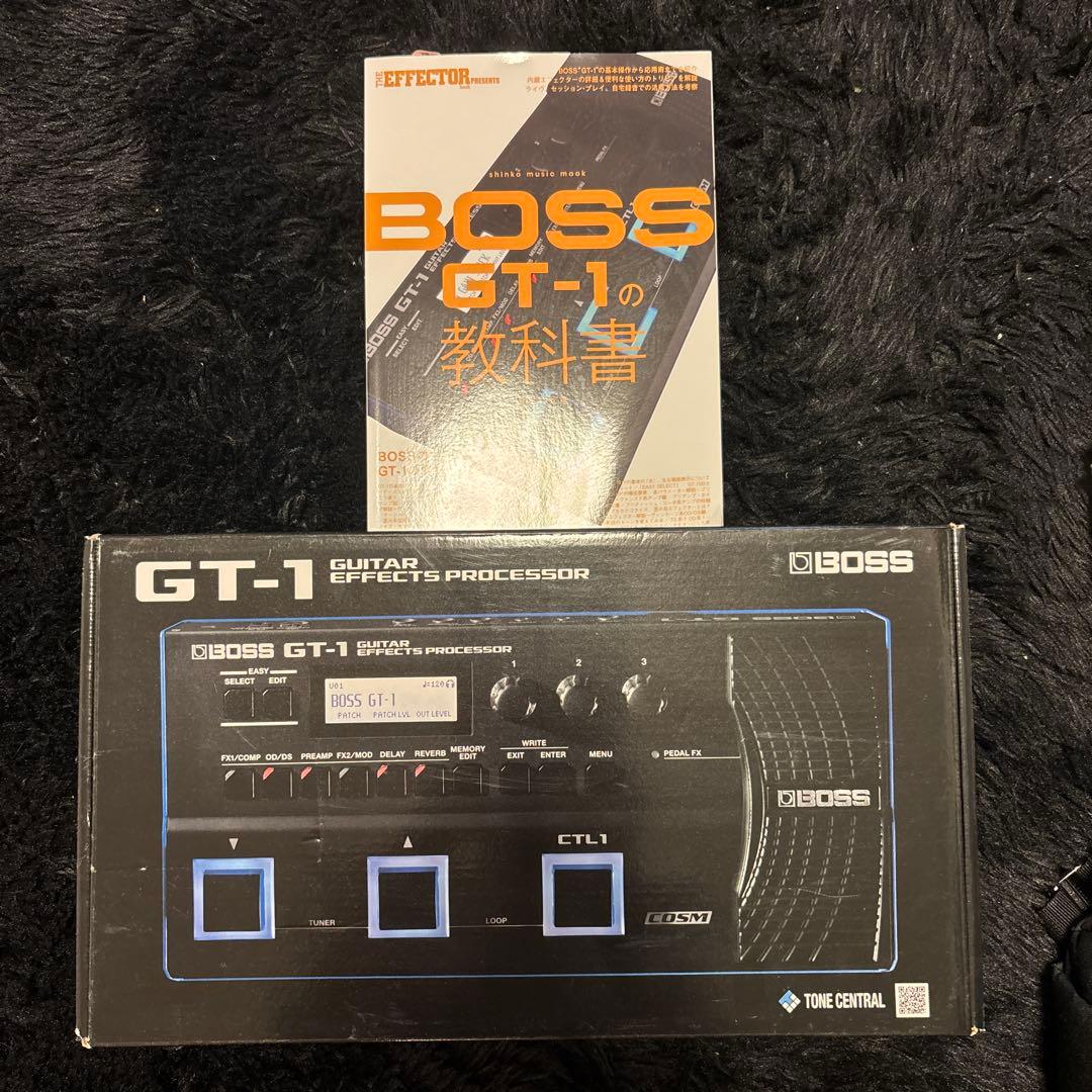 BOSS GT-1 ギターエフェクター＋教科書