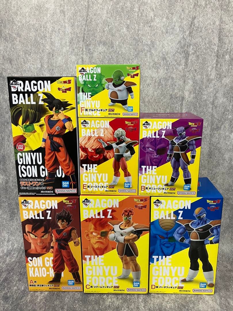 ギニュー特戦隊 一番くじ フィギュア 未開封 ドラゴンボール