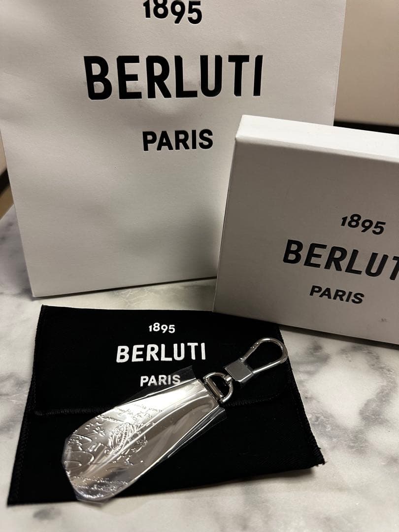 ベルルッティ BERLUTI メタルシューホーン Berluti（ベルルッティ） 【超美品 ほぼ未使用】 シューホーン