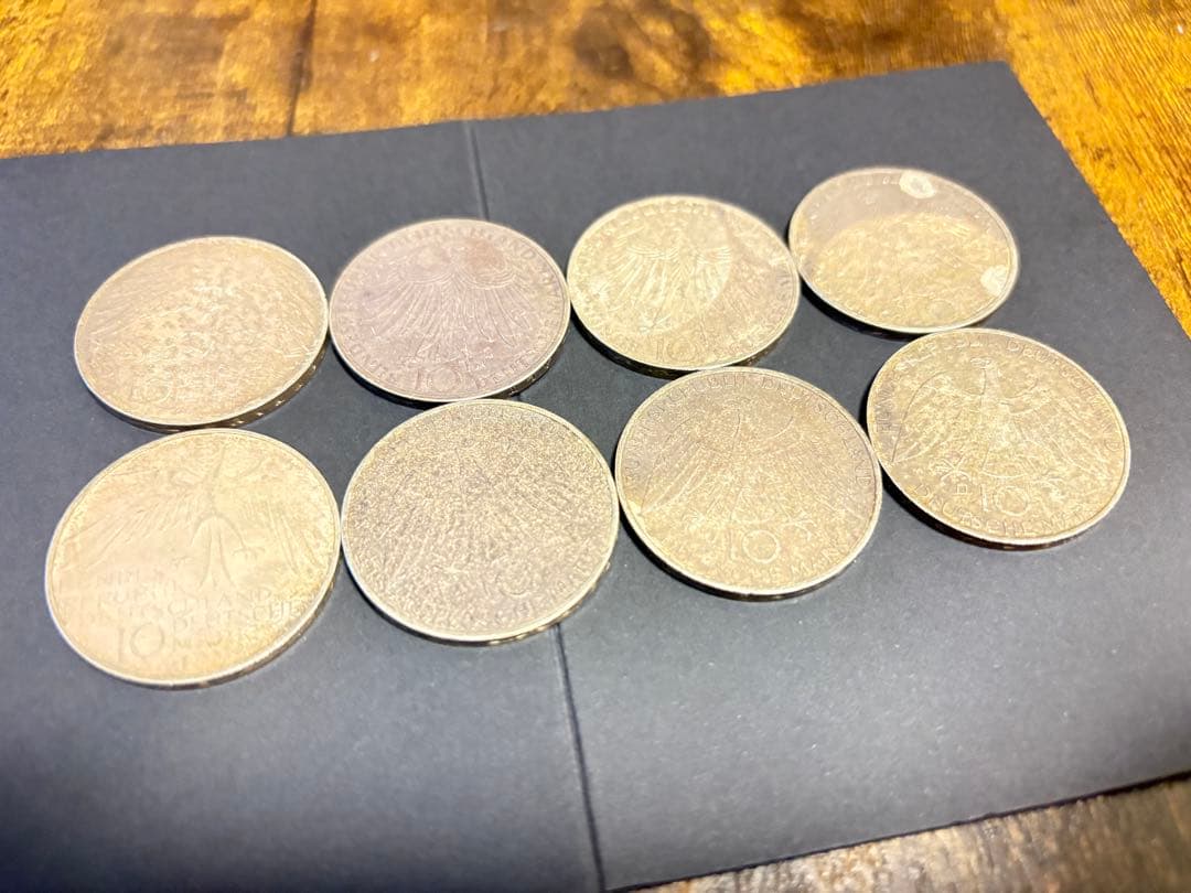 福*ん様 1972 ミュンヘンオリンピック銀貨8点セット　約123g ＳＶ625