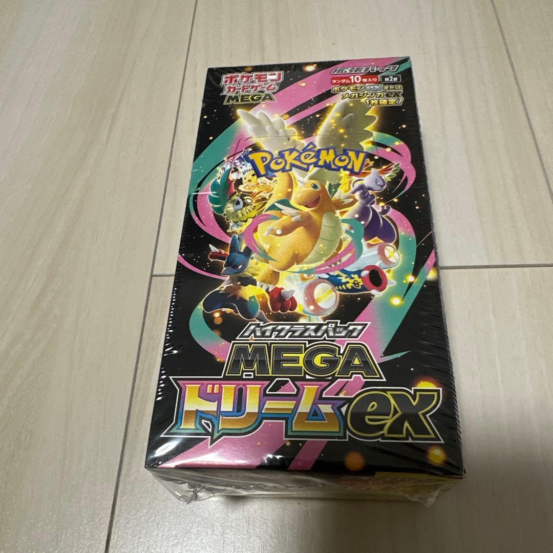 MEGA ドリームEX シュリンクあり　1BOX ポケモンカード