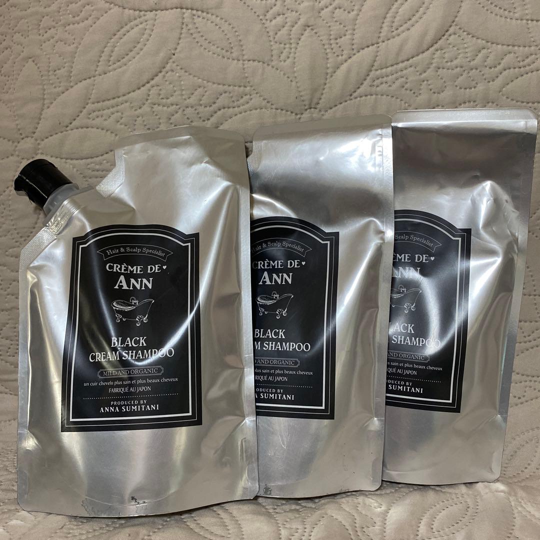 CRÈME DE ANN ブラッククリームシャンプー 黒髪ケア　クレムドアン