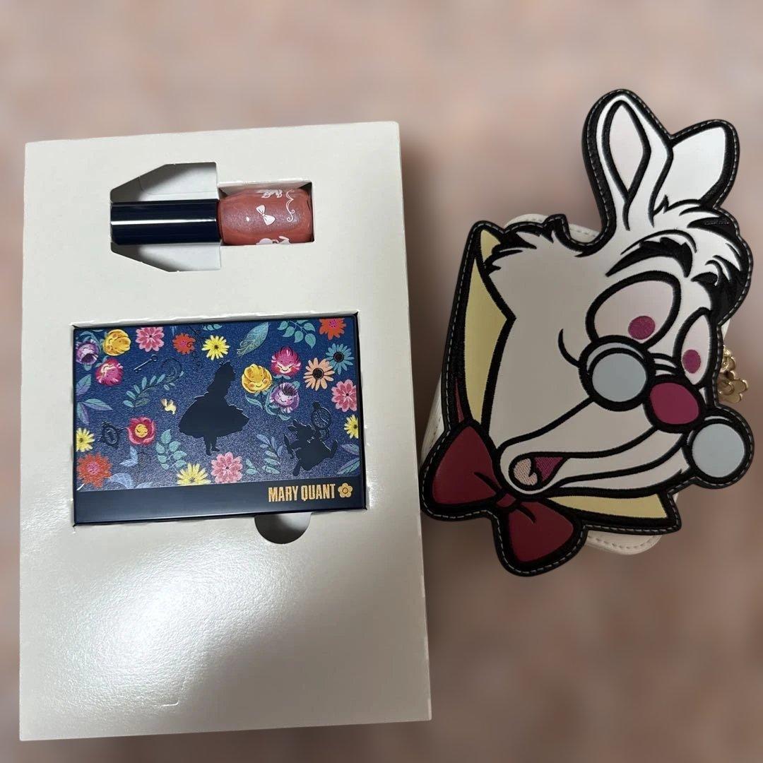 マリークヮント　不思議の国のアリス　コラボ　アイシャドウ リップ ポーチ