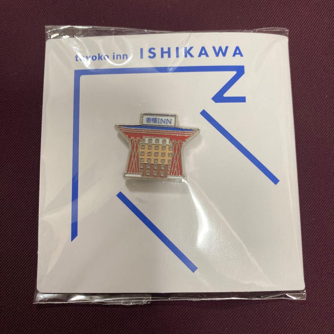 東横イン　ご当地　GENKIバッジ　ピンバッジ　石川