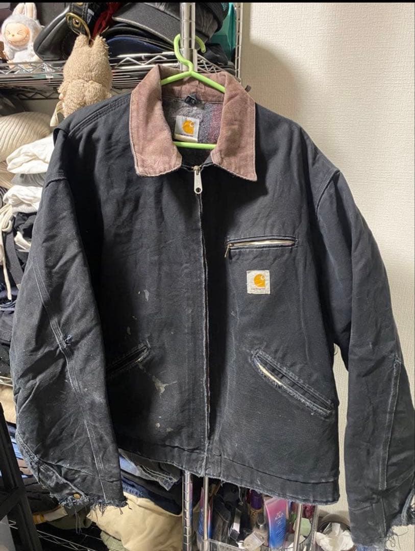 希少！carharttデトロイトジャケット！ 90s - メルカリ